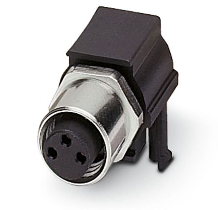 Phoenix Contact Circular Connector, 3 Contacts, Panel Mount, M8 Connector, Socket, Female, IP67, SACC Series