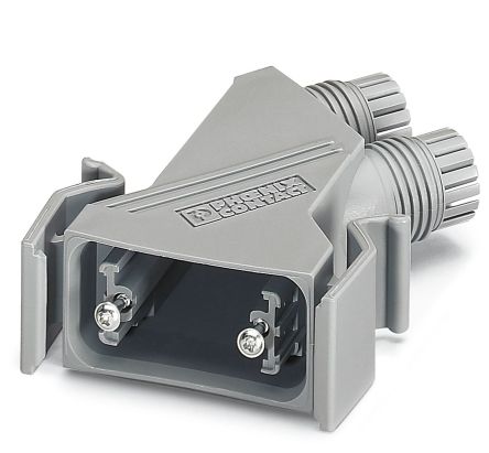 Phoenix Contact, VS-15-T-2PG11 Series Sleeve Housing For Use With D-Sub Connector