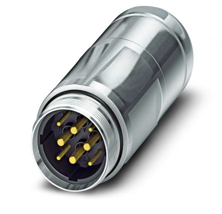 Phoenix Contact Circular Connector, 8 Contacts, Cable, M40 Connector, Plug, Male, IP67, SM Series
