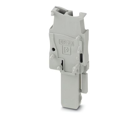 Phoenix Contact SP 2.5/1-R Series Pluggable Terminal Block, 1-Contact, 5.2 mm Pitch, 3043077