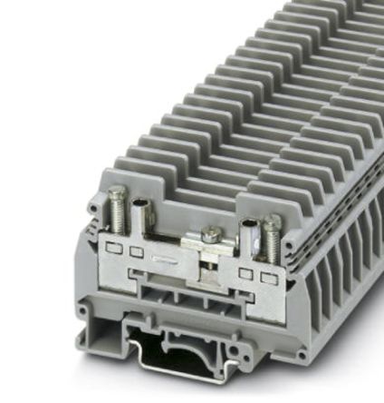 Phoenix Contact 0311087 URTK/S Series Test Disconnect Terminal Block Grey, 1-Level, Screw