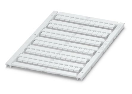 Phoenix Contact, UCT-TMF 5 Polycarbonate Terminal Marker for use with Modular Terminal Block