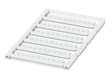 Phoenix Contact, UCT1-TMF 6 Polycarbonate Terminal Marker for use with Modular Terminal Block