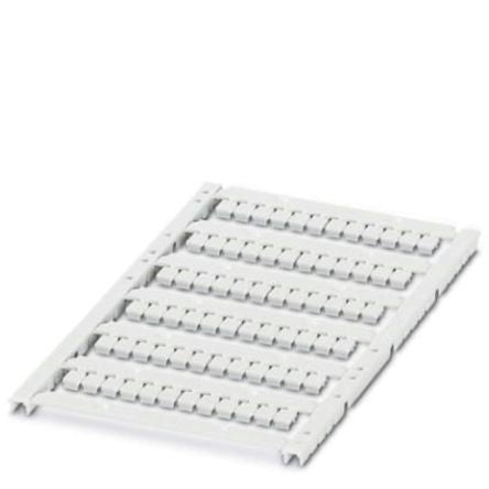 Phoenix Contact, UCT1-TMF 5 Polycarbonate Terminal Marker for use with Modular Terminal Block