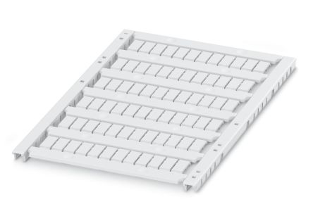 Phoenix Contact, UCT2-TM 5/6 Polycarbonate Terminal Marker for use with Modular Terminal Block