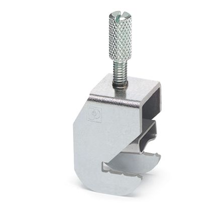 Phoenix Contact 3026874 SK 14-D Series Shielded Cable Terminal Silver, 1-Level, Screw