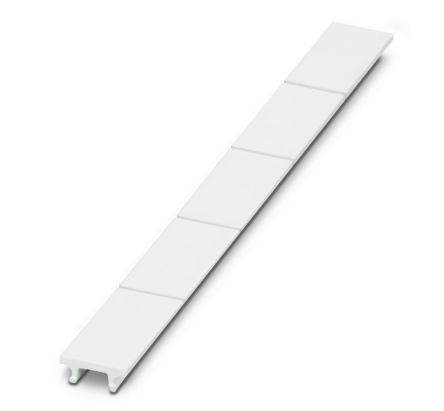 Phoenix Contact, SS-ZB WH Polyamide Contactor Marker for use with Flat Marker Groove