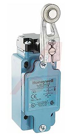 Honeywell GLA Series Roller Lever Limit Switch, 1 NO/1 NC, IP67, Die Cast Zinc Epoxy Coated Housing, 600V ac, 10A