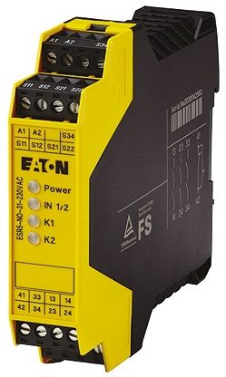 Eaton ESR5, 230V ac Safety Relay, 3 Safety Contacts