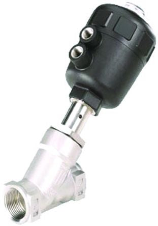 Burkert Angle type Pneumatic Actuated Valve, 10 bar 2 in