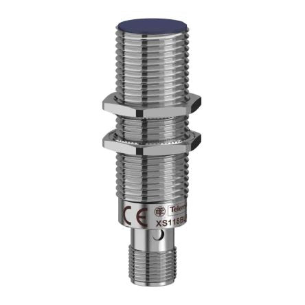 Telemecanique Sensors XS118BLPAM12 Threaded Barrel Inductive Proximity Sensor, M18 x 1 PNP XS 36V 5 mm 24 V dc 200mA