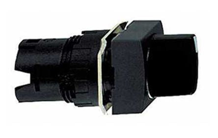 Schneider Electric Harmony Series 2 Position Selector Switch Head, Black Handle, IP65