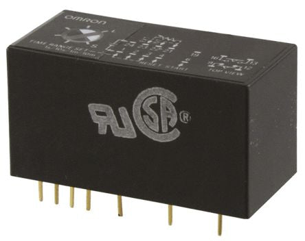 Omron Timer Relay, 24-Contact