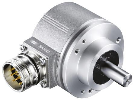 Baumer EIL580P Series Optical Incremental Encoder 30V dc, 65536 ppr ppr, TTL/HTL Signal, Solid Type, 10 mm Shaft