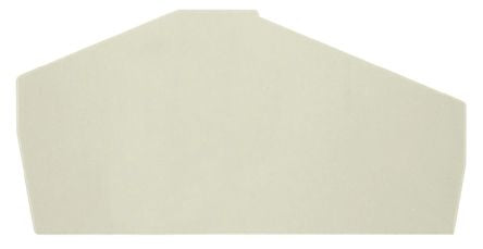 Weidmüller Z Series End Cover for Use with Terminal ZDK 2.5V BL, Terminal ZDK 2.5V, Terminal ZDK 2.5-2 PE, Terminal ZDK