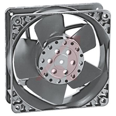 ebm-papst 4000 Series Axial Fan, 115V ac, 180 m³/h, 18 W, IP20 119 mm, 119mm, 38 mm