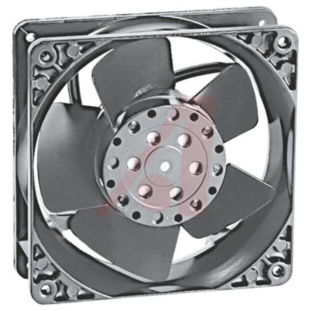 ebm-papst 4000 Z Series Axial Fan, 115V ac, 180 m³/h, 18 W, IP20 119 mm, 119mm, 38 mm