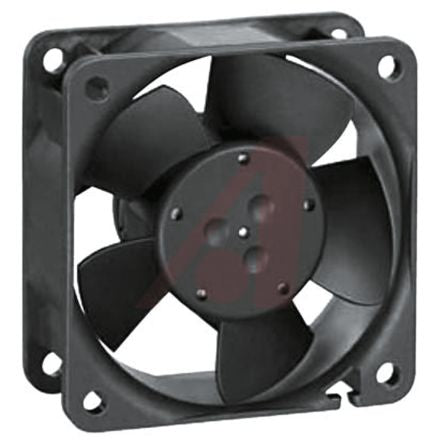 ebm-papst 600 N Series Axial Fan, 12V dc, 35 m³/h, 800 mW 60 mm 25.4mm 25.4 mm