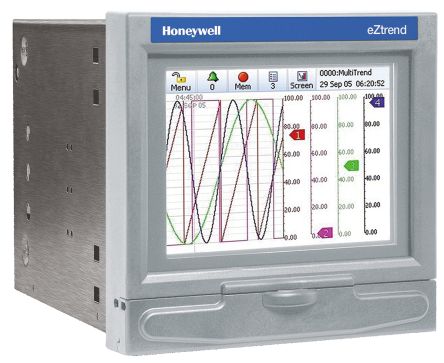 Honeywell 43-TV-03-18 4-Channel Graphical Chart Recorder Current, Resistance, Temperature, Voltage