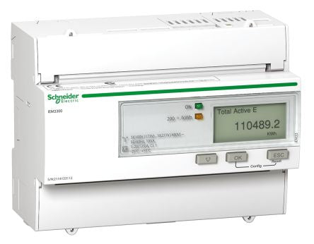 Schneider Electric 3 Phase LCD Energy Meter, Type Electronic
