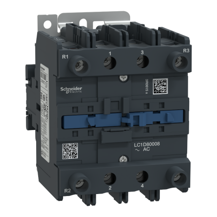 Schneider Electric TeSyS D Contactor, 240V ac Coil, 4-Pole, 80 A, 12.5 W 240V ac, 2 NO/2 NC, 690V