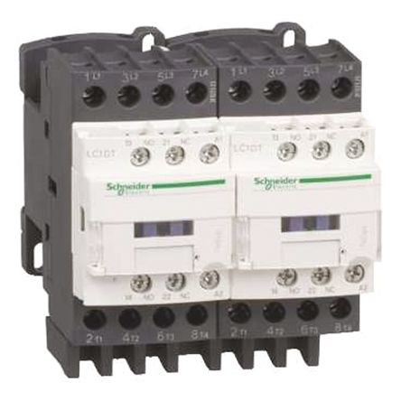 Schneider Electric LC2D Contactor, 230V ac Coil, 4-Pole, 32 A, 15 kW 230V ac, 3 NO, 300V