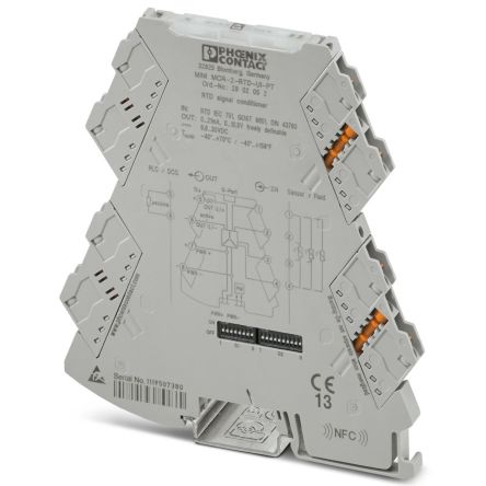 Phoenix Contact MINI MCR Series Signal Conditioner, RTD Input, Current/Voltage Output, 30V dc, 9.6 V dc Supply, ATEX