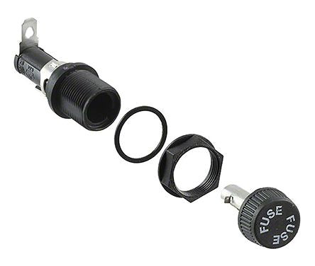 Eaton 16A Panel Mount Fuse Holder, 1P-Pole for 5 x 20 mm, 250V ac