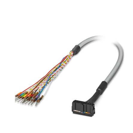 Phoenix Contact CABLE-FLK16/OE/0.14/ 6.0M Series PLC Cable for Use with Controller