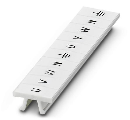 Phoenix Contact, ZB 5.08.LGS:U-N Polyamide Marker Label for use with Terminal Block