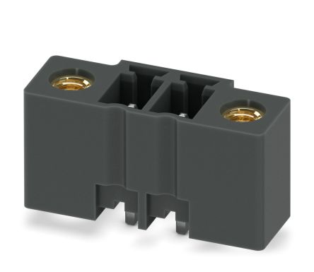 Phoenix Contact MCV 1.5/ 2-GF-3.81 P14 THR Series Pluggable Terminal Block, 2-Contact, 3.81 mm Pitch, 1 Row, 1707214