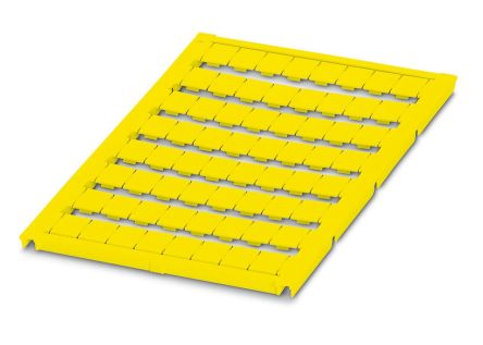Phoenix Contact, UC1-TM 8 YE Polyamide Marker Label for use with Terminal Block