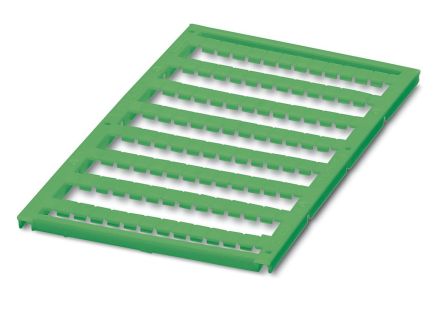 Phoenix Contact, UC1-TMF 5 GN Polyamide Marker Label for use with Terminal Block
