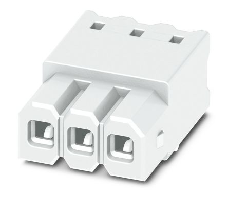 Phoenix Contact COMBICON Compact Series Pluggable Terminal Block, 8-Contact, 2.5 mm Pitch, 1 Row, 1815044