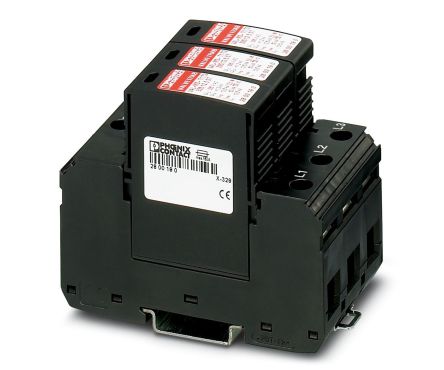 Phoenix Contact Surge Arrester, 150 kA, DIN Rail