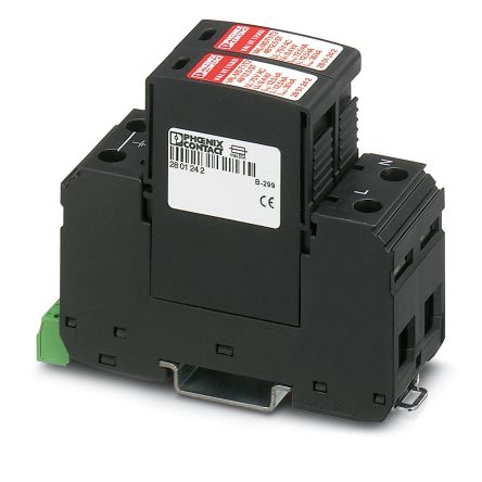 Phoenix Contact Surge Arrester, 30 kA, DIN Rail