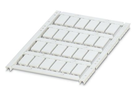Phoenix Contact, UCT-EM Polycarbonate Terminal Block Marker for use with Terminal Block