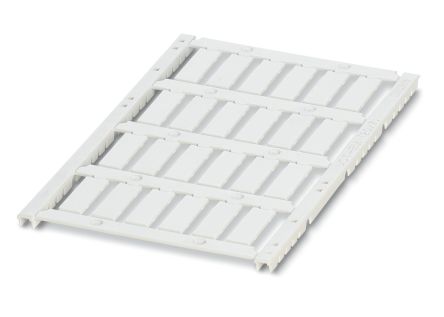 Phoenix Contact, UCT-EM Polycarbonate Terminal Block Marker for use with Terminal Block