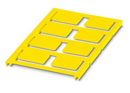 Phoenix Contact, UC-EMP (27X18) YE Polyamide Terminal Block Marker for use with Terminal Block