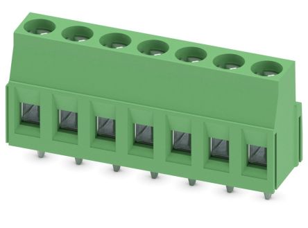 Phoenix Contact MKDSN 2.5/7 Series PCB Terminal Block, 7 Contact(s), 5 mm Pitch, 1 Row