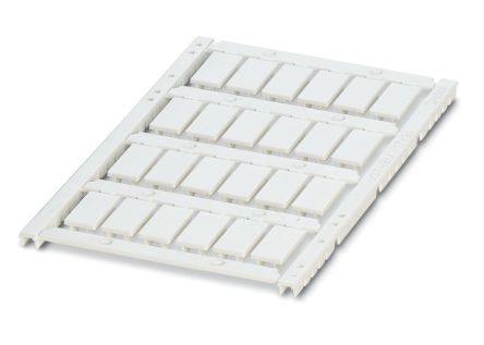 Phoenix Contact, UCT-EM Polycarbonate Terminal Block Marker for use with Terminal Block