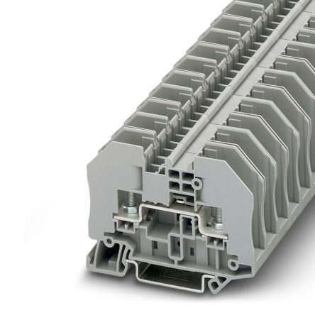 Phoenix Contact 3049518 RTO 3 Series High Current Connector Grey, 0.1mm², 2.5 mm², 1-Level, Bolt, ATEX, EAC Ex, IECEx