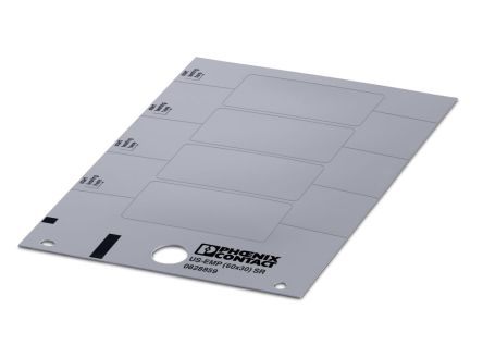 Phoenix Contact, US-EMP (60X30) SR Plastic Terminal Block Marker for use with Terminal Block