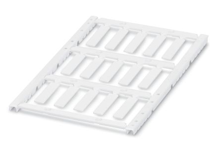 Phoenix Contact, UCT-EMP (25X6) Polycarbonate Terminal Block Marker for use with Terminal Block