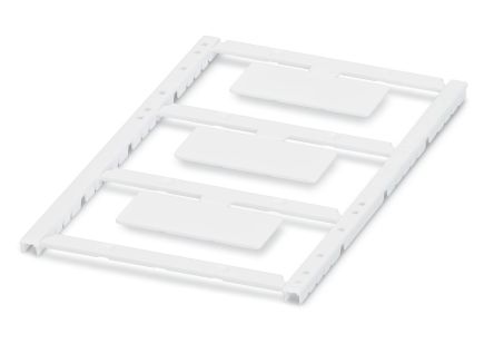 Phoenix Contact, UCT-EMP (40X17) Polycarbonate Terminal Block Marker for use with Terminal Block