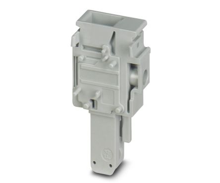 Phoenix Contact UP 6/ 1-R BU Series PCB Terminal Block, 1-Contact, 8.2 mm Pitch, 1 Row, 3060801