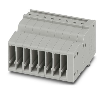 Phoenix Contact PPC 1.5/S/8 Series Pluggable Terminal Block, 8-Contact, 3.5 mm Pitch, 1 Row, 3213441