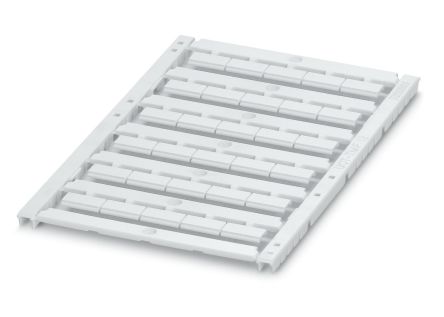 Phoenix Contact, UCT-TMF 12 Polycarbonate Marker Label for use with Terminal Block