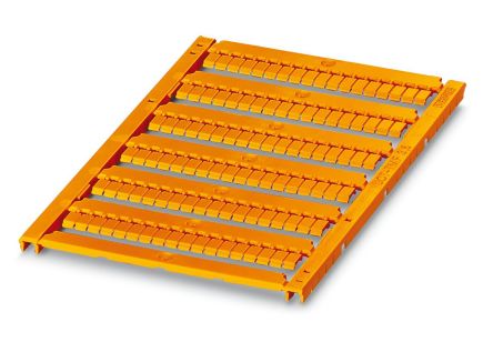 Phoenix Contact, UCT-TMF 3.5 OG Polycarbonate Marker Label for use with Terminal Block