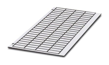 Phoenix Contact Panel Marker, 195 mm Length 0806929 White
